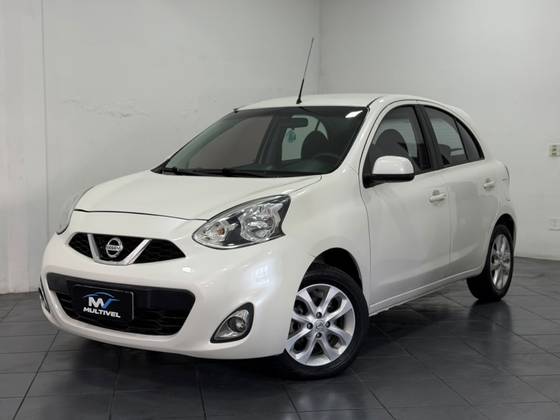NISSAN MARCH 1.6 SV 16V FLEX 4P XTRONIC NISSAN MARCH 1.6 SV 16V FLEX 4P XTRONIC